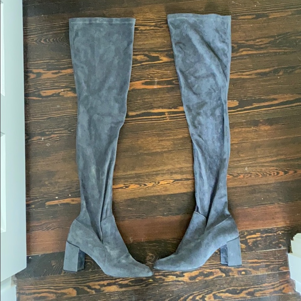 Jeffrey Campbell thigh high boots size 9